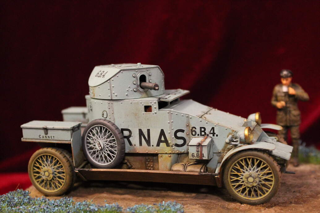 Lanchester Armored Car Rnas Wwi Interwar Kitmaker Network