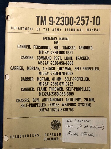 M113 manual
