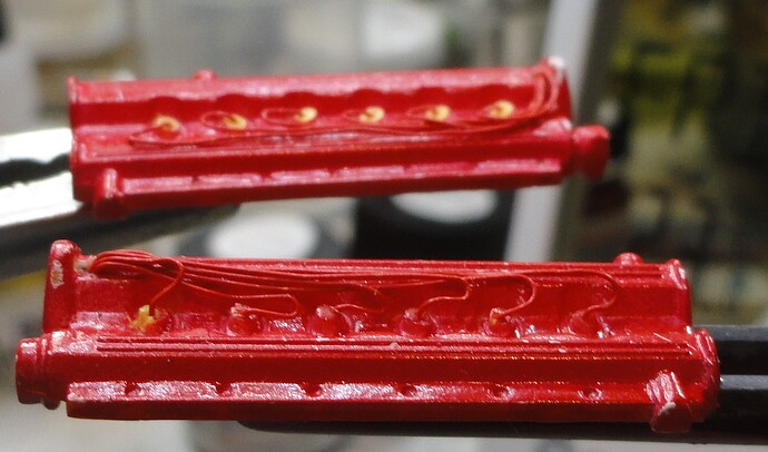 Ferrari Cylinder heads close