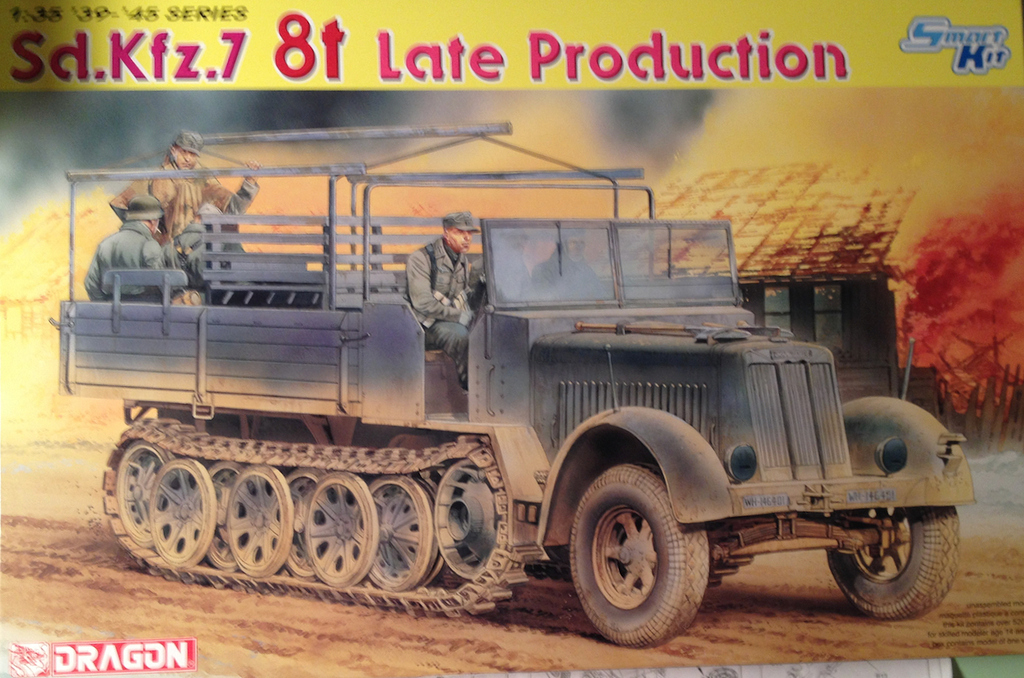 Dragon (6562) Sd.Kfz.7 8-ton Half-Track – Late Production - Armor