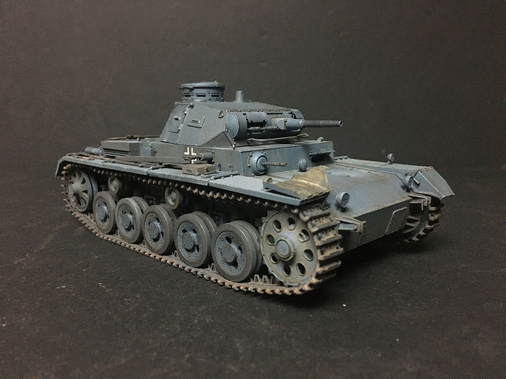 Bronco Pz.Kpfw.III Ausf A Kit Number CB35134 - WWII Axis