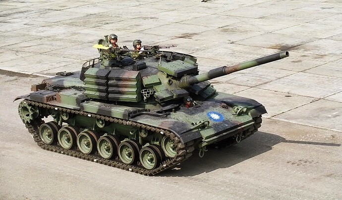 taiwan cm 11 brave tiger MBT
