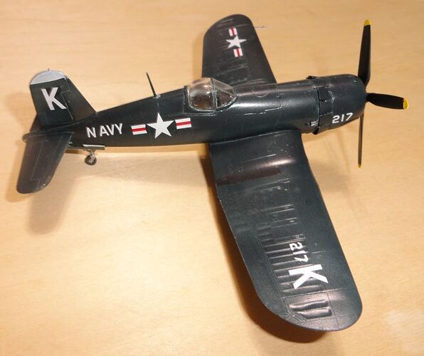 Revell Germany F4U-4 final stbd small