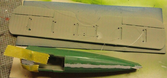 SPAD bottom wing and bottom fuselage