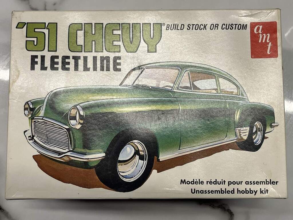 51 Chevy Fleetline - 1/25 AMT Kit - Automotive - KitMaker Network