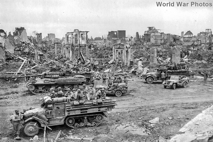 8th_ID_halted_inside_the_ruins_of_Duren_during_Operation_Grenade_23feb45