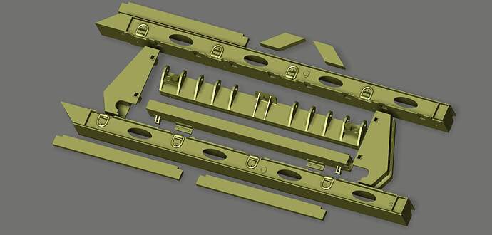 M15A1 Sides and Parts