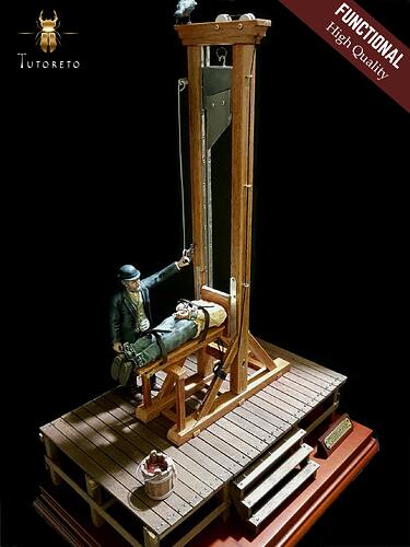 French-miniature-guillotine-model-1