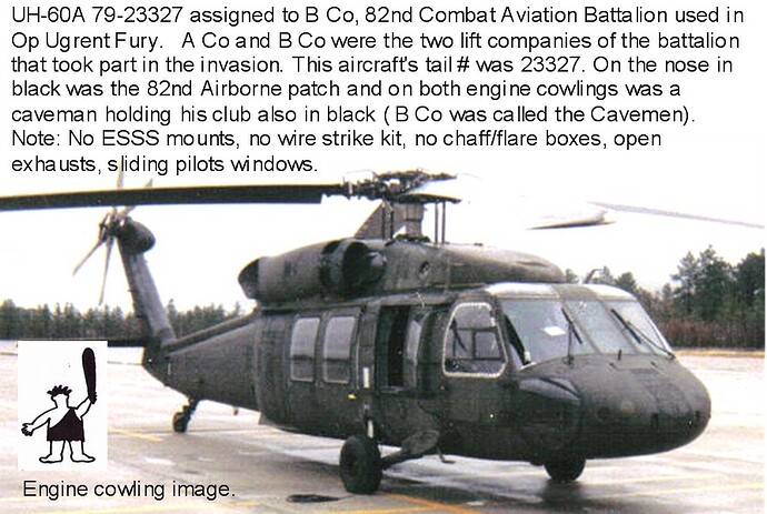 82d UH-60A Grenada