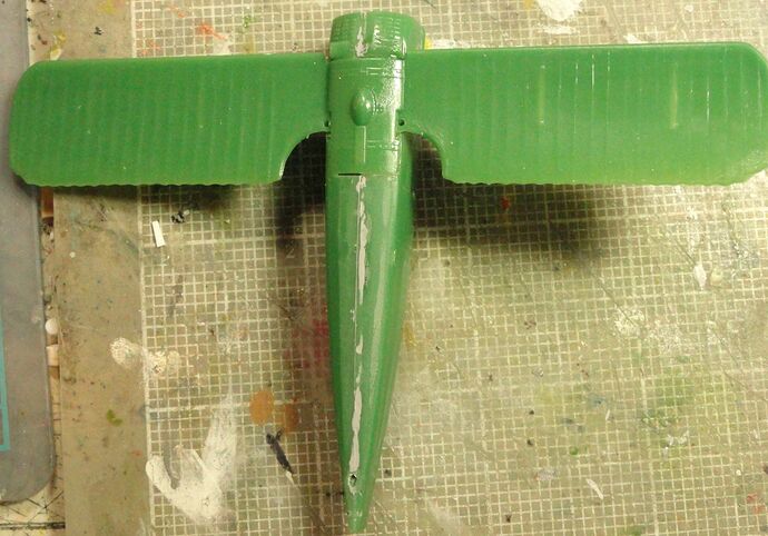 Spad Bottom wing on fuselage small