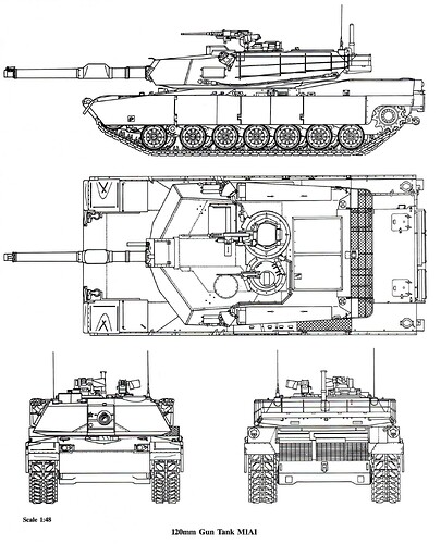 4-View M1A1