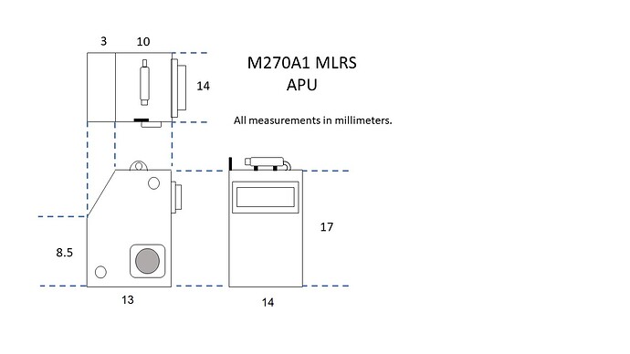 M270A1 MLRS APU Drawing