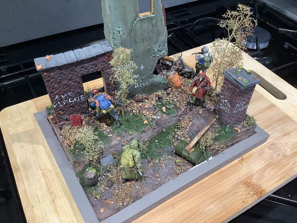 1/35 Diorama ABANDONED AREA - Dioramas - KitMaker Network