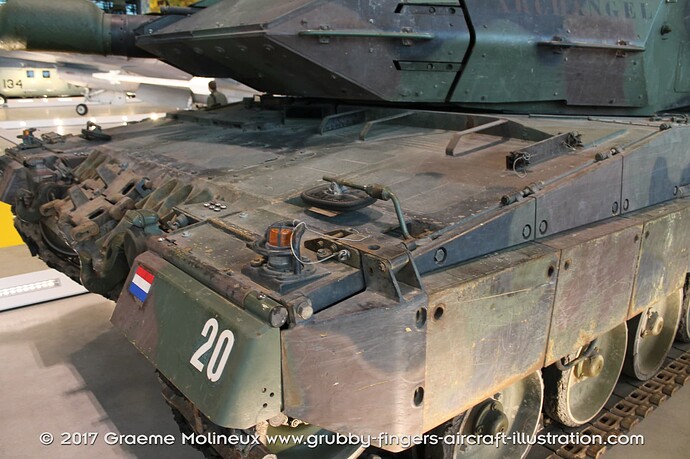 Leopard A2 MBT 83-KP-60 Netherlands 21 Graeme Molineux