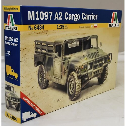 M1097-A2-Cargo-Carrier-U.S.Army-Hummer-Italeri-6484-origineel-C