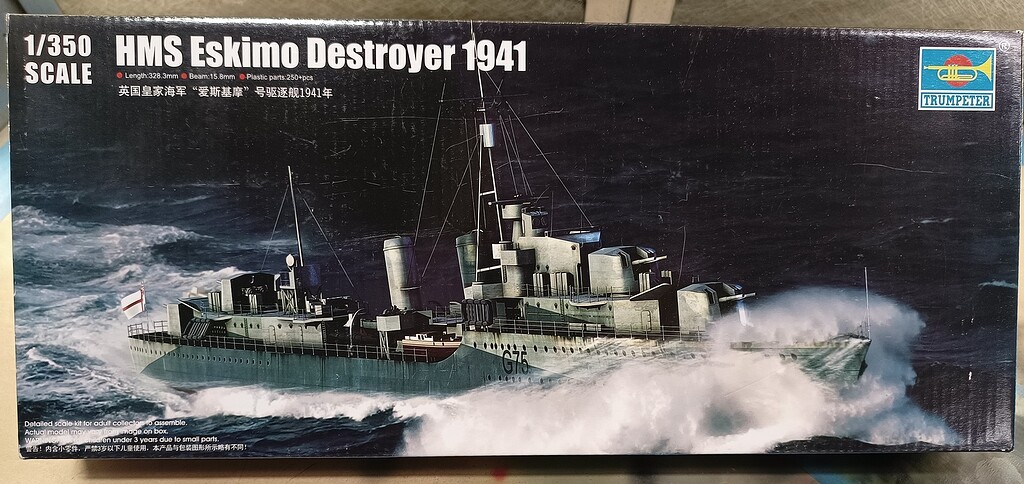 1/350 HMS Punjabi, 1st May 1942 - WWII - KitMaker Network 1/350 HMS Punjabi, 1st May 1942 - WWII - KitMaker Network