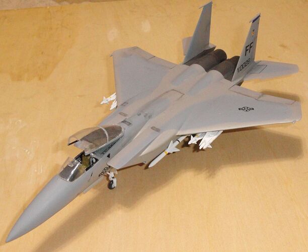 Hobbycraft F-15 Open Canopy overhead small