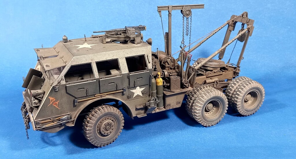 Recovery vehicle M26 from Tamiya - WWII Allied - KitMaker