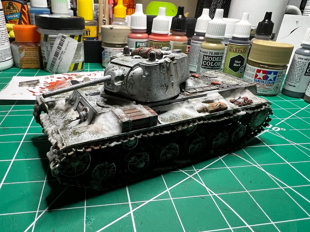 HobbyBoss 148 Russian KV-1 - WWII Allied - KitMaker Network