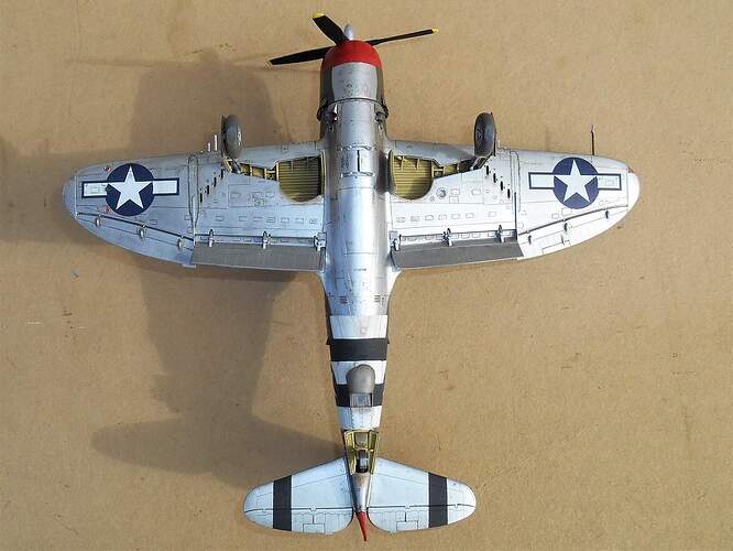 Republic P-47D-28-RE Thunderbolt, 8AF, 61FS, 56FG, Boxted, automne 1944, Cne B. M. Gladych_8