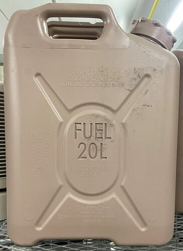 Modern fuel can 6a