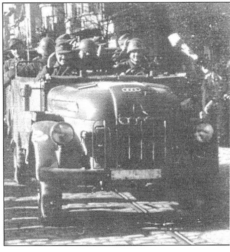 Steyr 1500 A_01 Armored Brigade 2nd Dec.1944 Sofia