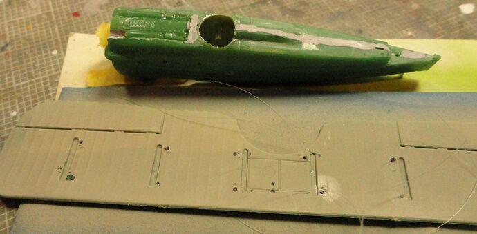 SPAD Top fuselage and bottom wing small