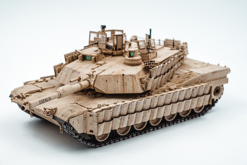 Amazon.com: Rye Field Model RFM 1:35 M1 Abrams Assault