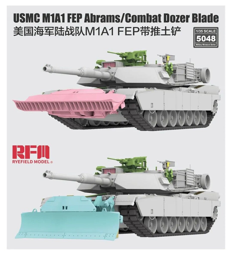 More Rye Field news, Jarhead M1A1 FEP - Modern - KitMaker Network