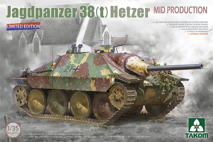 Takom Jagdpanzer 38 Mid 2171X