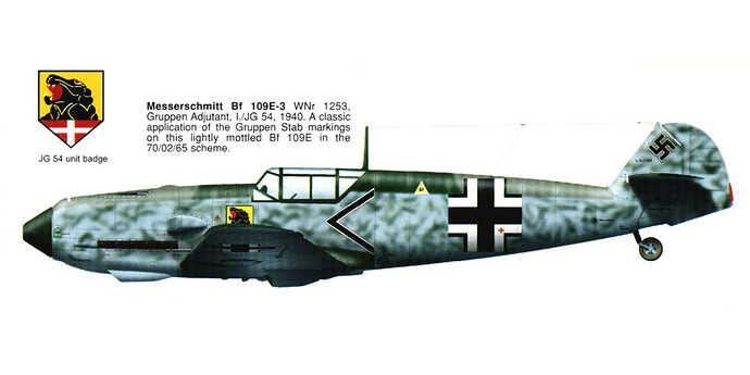 Messerschmitt-Bf-109E3-Stab-II.JG54-WNr-1253-Russia-1941-0A