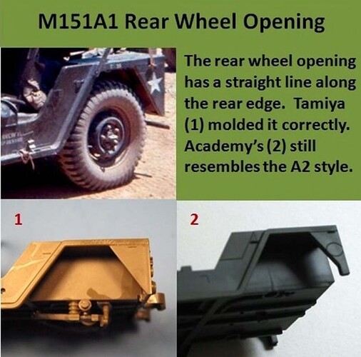 M151A1 rear wheel opening