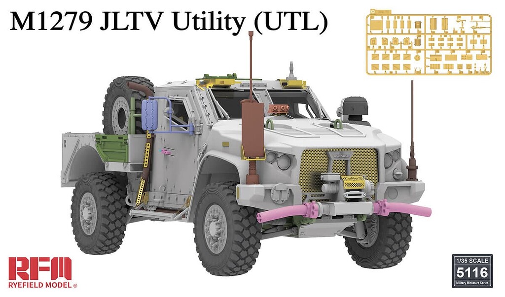 Rye Field Model（RFM）製 1/35（JLTV）戦術装甲車 5584d1ded99345a9f76c760bdbed6a