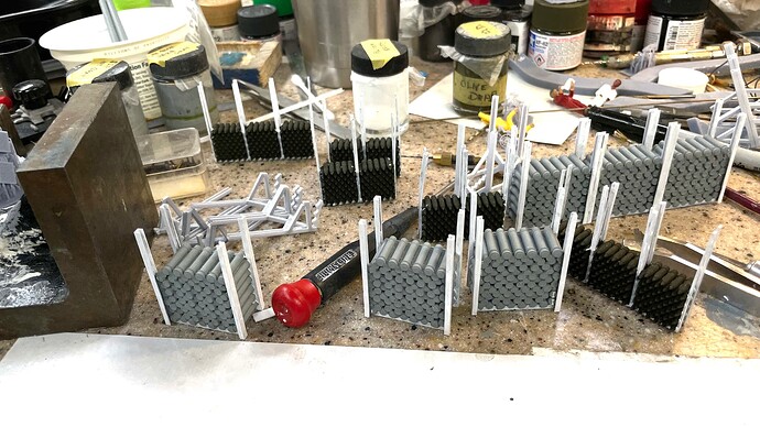 5IP Ammo Racks Rails Paint