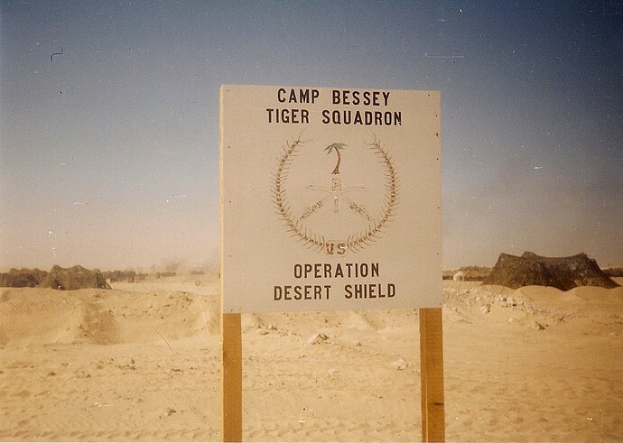 A05 Camp Bessey sign