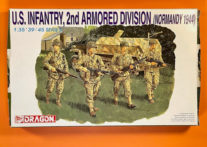 Dragon (6120) US Infantry 2nd Armored Division