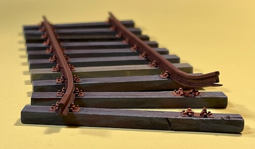 Rails & Plates - Vallejo Light Rust (70.301), Sleepers - Old Wood (70.310), Black (71.057) (1)