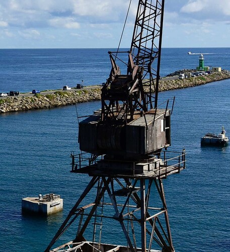 Top View Fremantle Crane