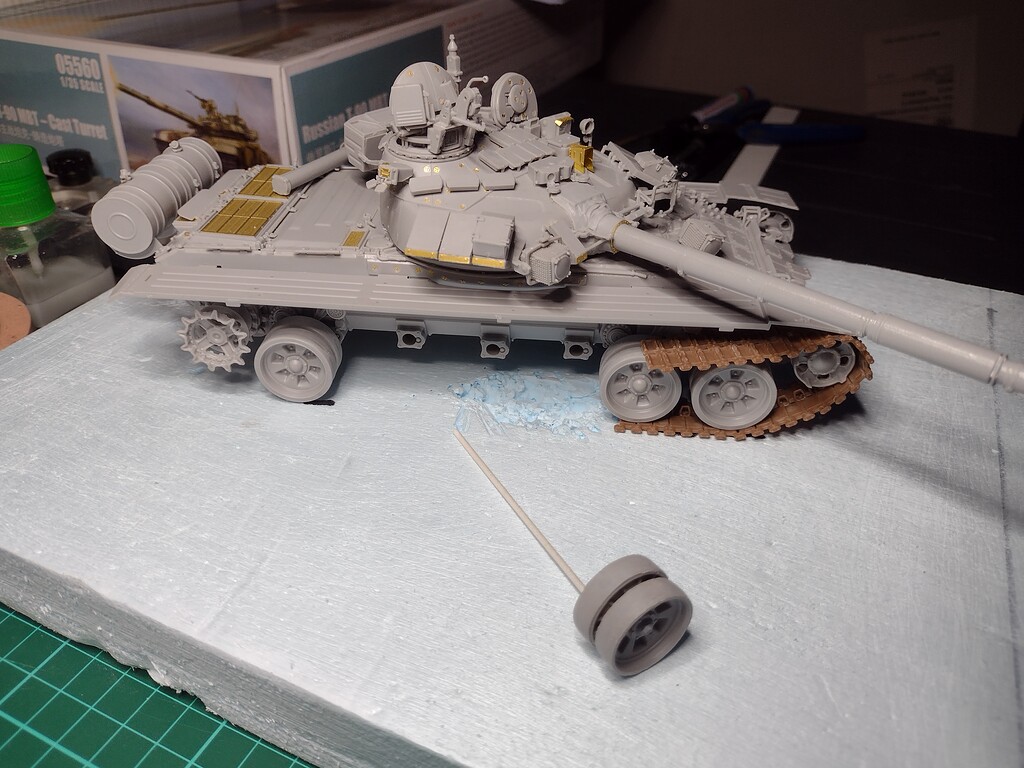 Destroyed T-90 in Ukraine - Modern - KitMaker Network