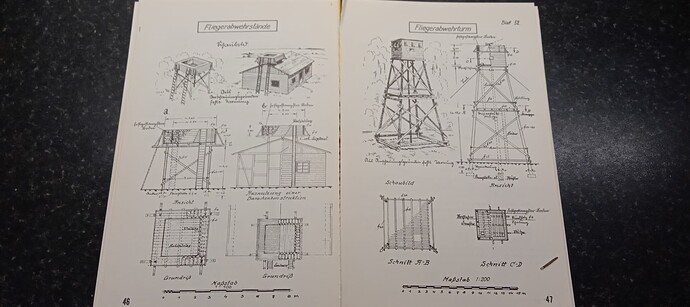 Flak Towers - Wooden
