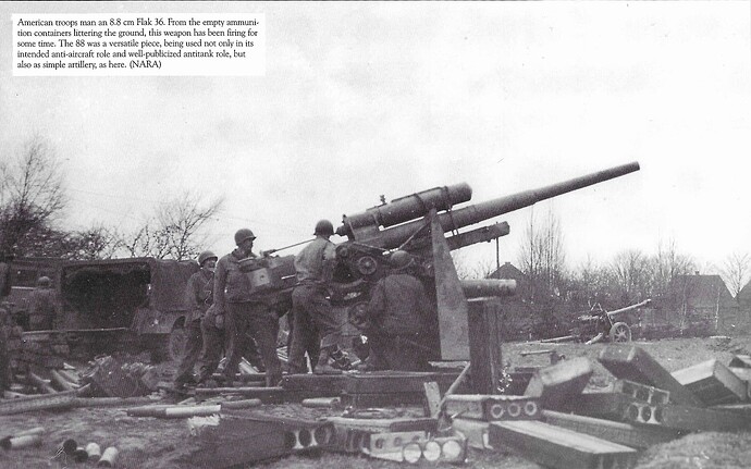 Flak 36, indirect fire