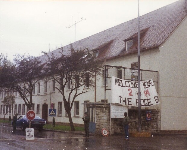 Conn Barracks Entrance 1981