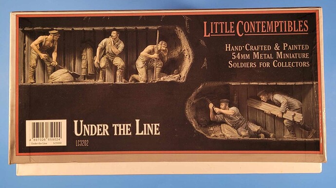 Wingnut Wings LC3202 Little Contemptibles Under The Line Metal Figure Scene (3)
