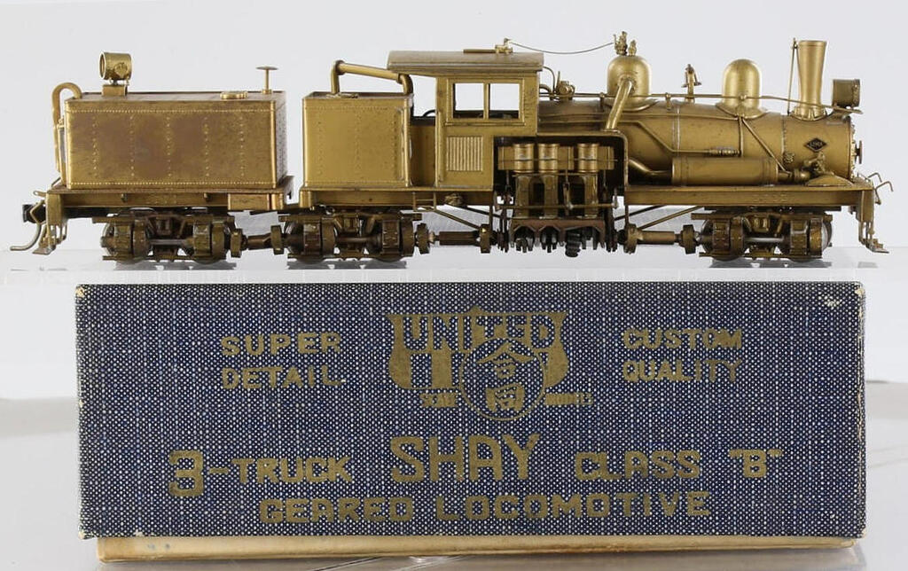 Brass B-3 Shay Kit-Bash ~ Sacrilege - RailRoad Modeling - KitMaker Network