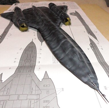 SR-71 Preshade front