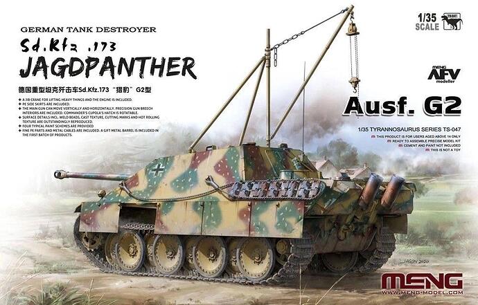 Meng Jagdpanther G2 TS047