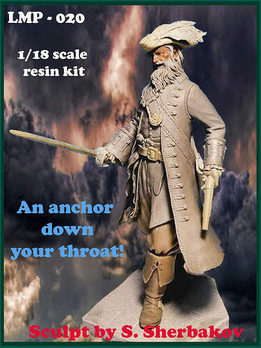 An anchor down your throat!