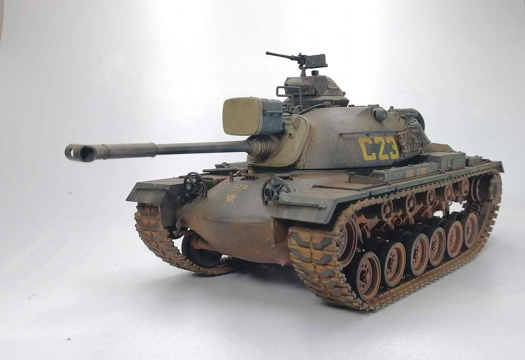 Usmc m48a3 (tamiya 1/35) - Armor/AFV - KitMaker Network