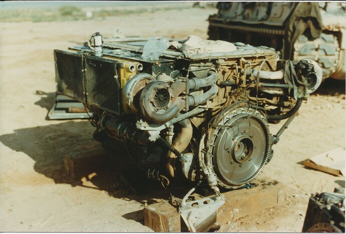 M60a1 Pac - engine shot 1