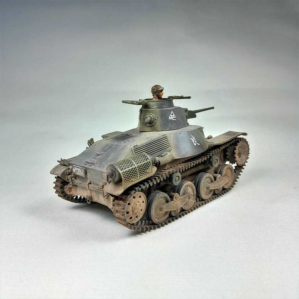 Finemolds Japanese Type 95 Ha-Go, Manchuria - Done - WWII Axis ...